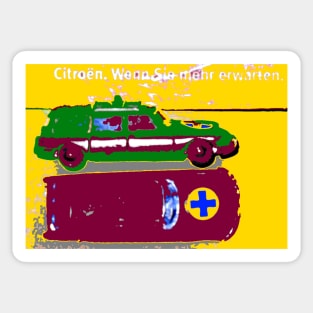 Citroen ID ambulance Sticker